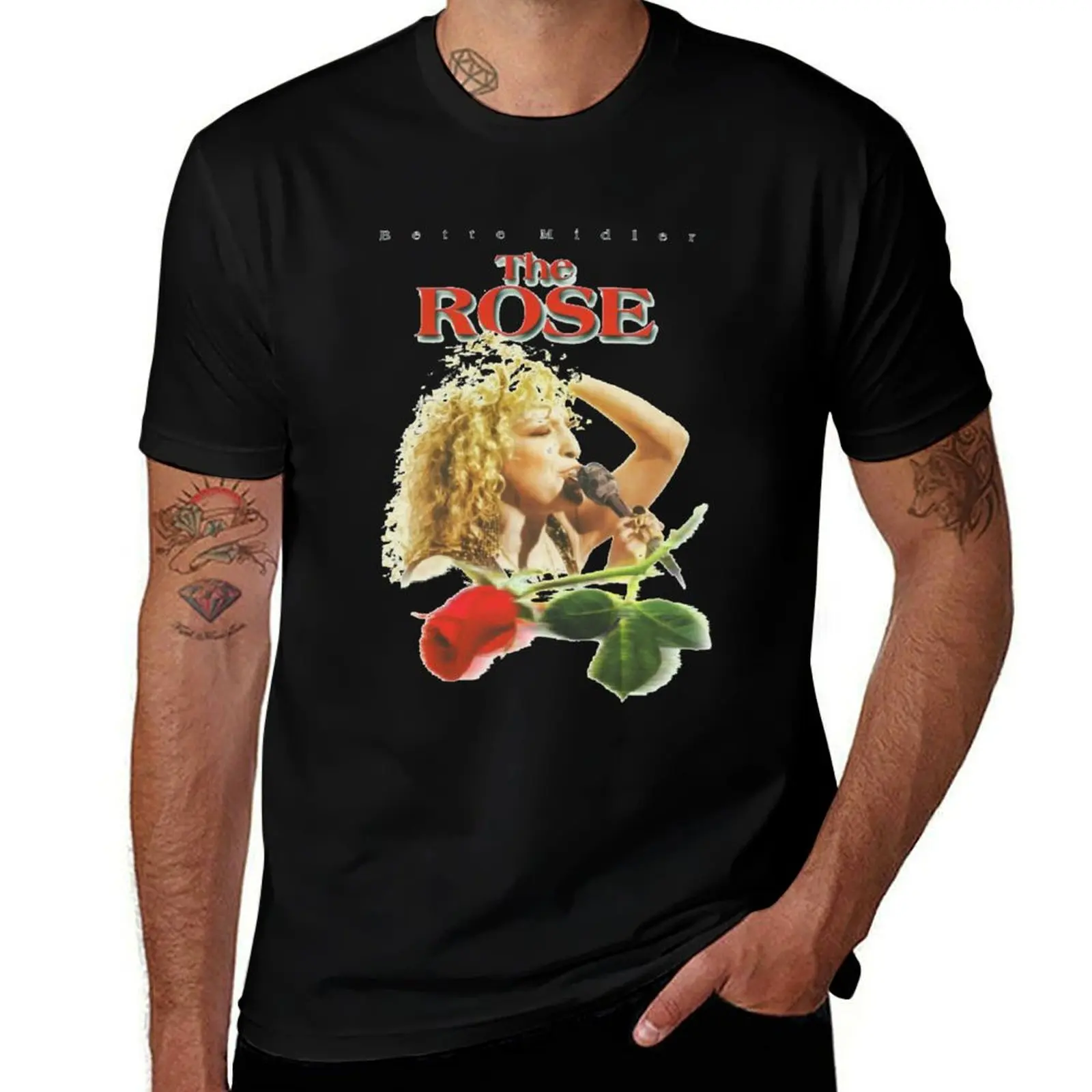 

Dark Red midler movie BETTE MIDLER GLOBE T-Shirt funny t shirts dark humor t shirt men 100% cotton luxury brand T-Shirt