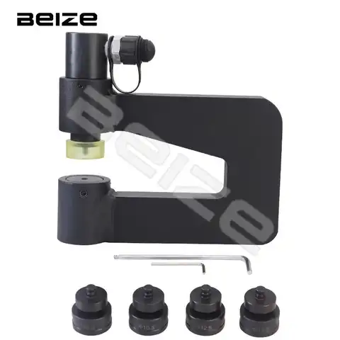유압 케이블 브리지 홀 펀치 다운 도구, SYD-32BF 홀 굴착기, 스로트 깊이 150mm 범위, 6-35mm 홀 절단 도구