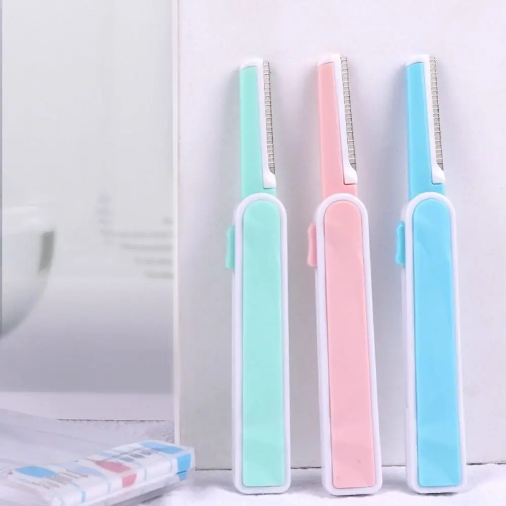 

Stainless Brow Shaver Anti-scratch Stretchable Eyebrow Trimmer Multicolor Safety Eye Brow Shaping Blades Hair Removal Tool