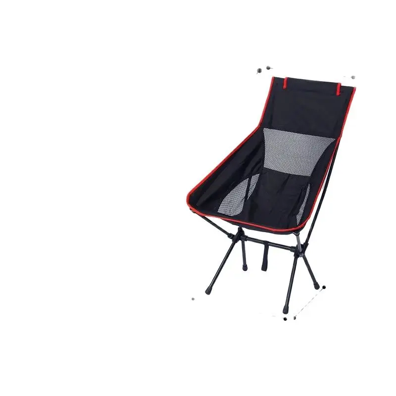 Portable Folding Camping Chair Outdoor Moon Chair Collapsible Foot Stool For Hiking Picnic Fishing Chairs Seat Tools