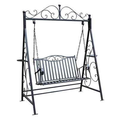 European Hanging Chair Rocking Chair Outdoor Courtyard Double Swing Household Outdoor Leisure Balcony Garden Swing Chair