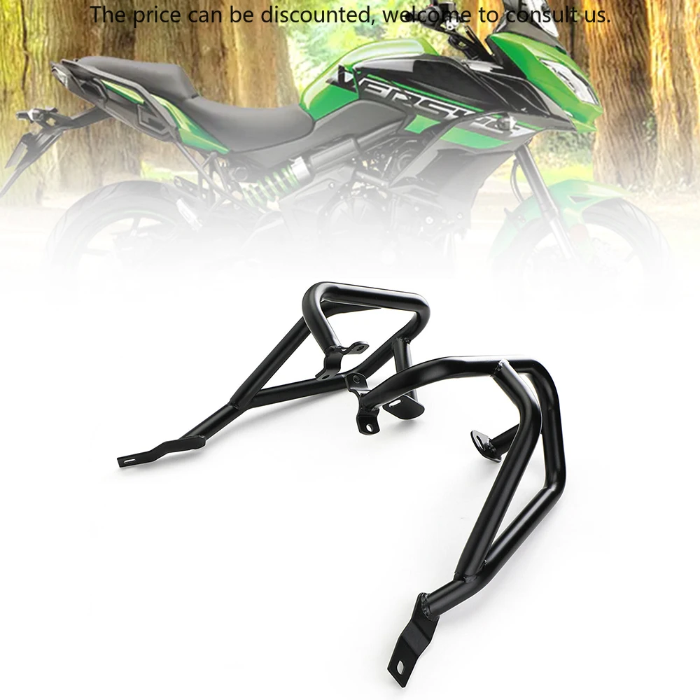 

Motor Lower Crash Bar Engine Guard Bumper For Kawasaki KLE650 Versys 650 2015 2016 2017 2018 2020