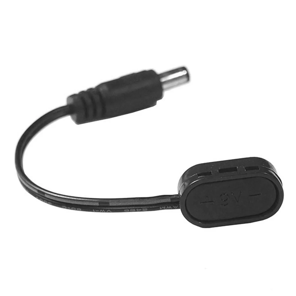 9V Guitar Power Cord Portable Effector Adapter Charging Supply USB Rechargeable Cable External Positive Internal