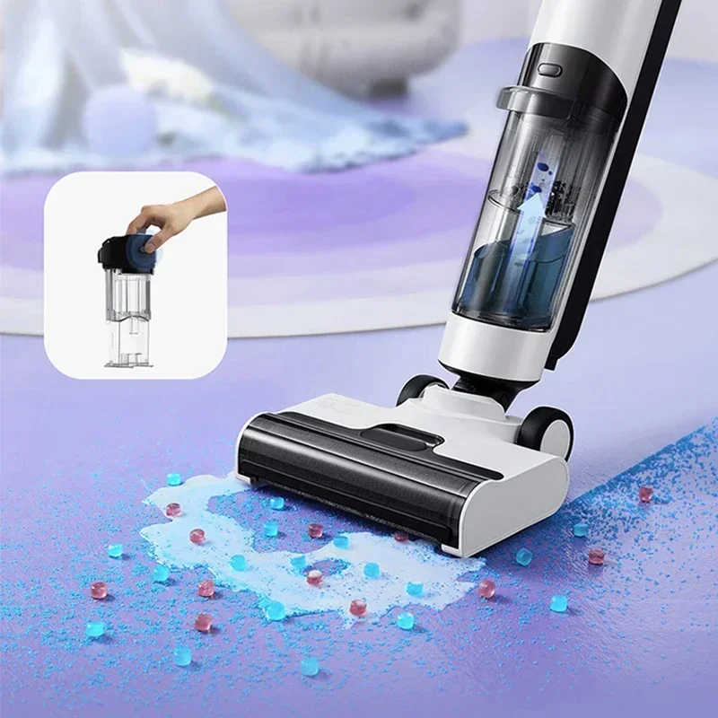 Shunzao High Temperature Smart Scrubber H100 pro Smart Home Vacuum Cleaner Electrical Electric Floor Mop Traction Boost