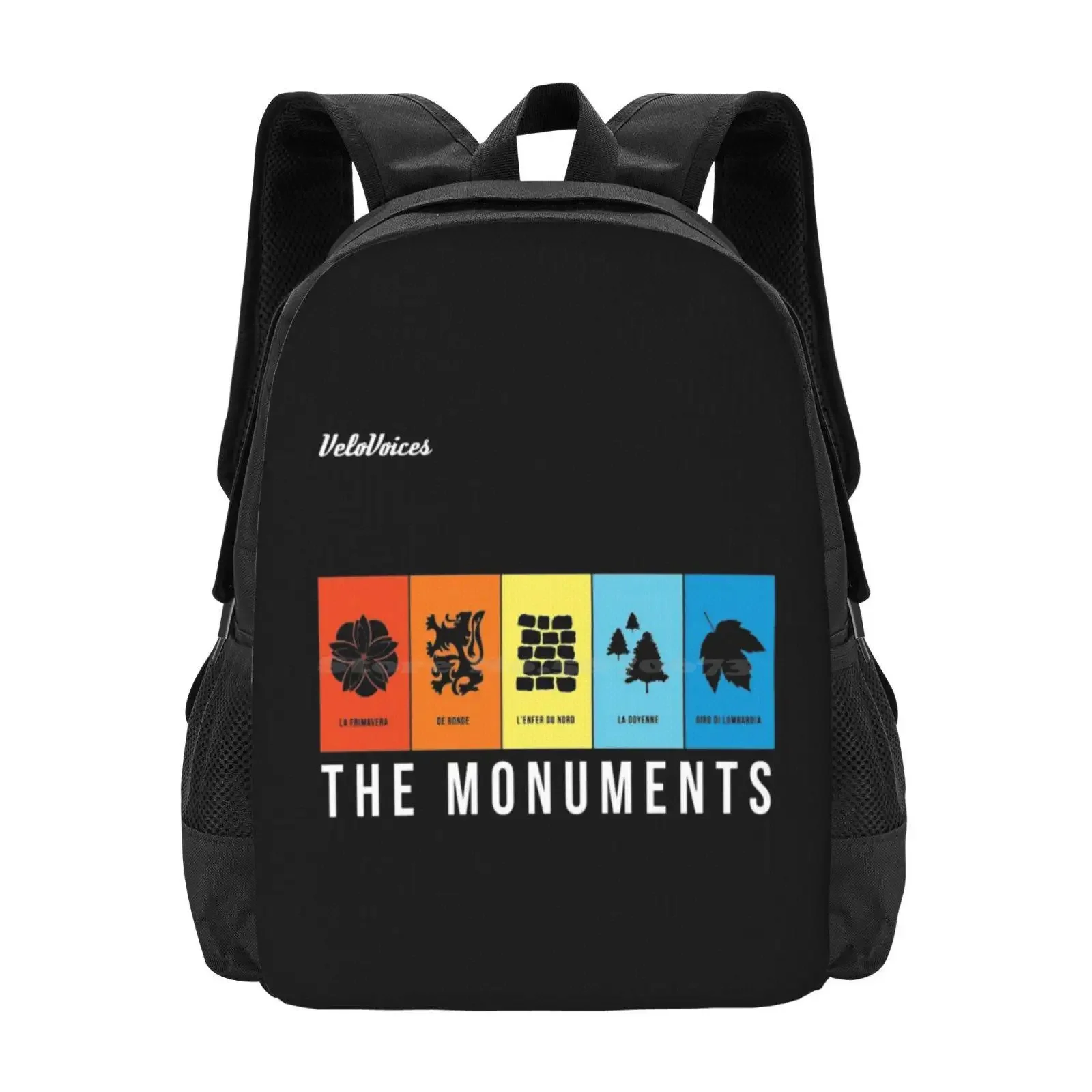 

The Monuments Backpacks For School Teenagers Girls Travel Bags Classics Pro Cycling Liege Bastone Liege Milan San Remo Paris