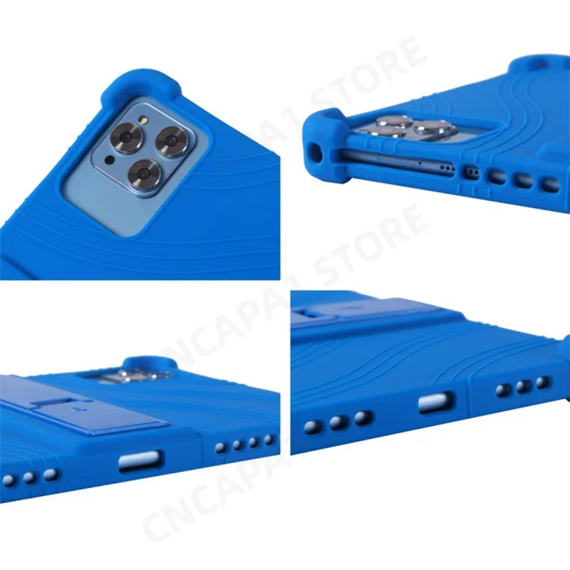 Cornors Soft Silicon Cover with Kickstand For GOODTEL G10 Case 10.1 inch Tablet PC Shockproof Protective Funda 4 Thicken