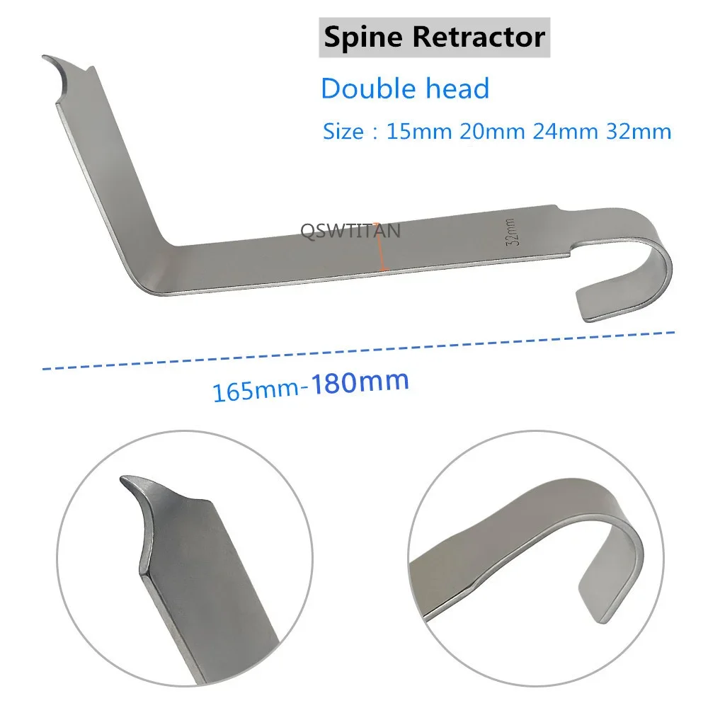 Orthopedics Vertebrae Pull Hook Vertebral Plate Pulling Hook Spine Retractor Surgery Instrument Stainless Steel