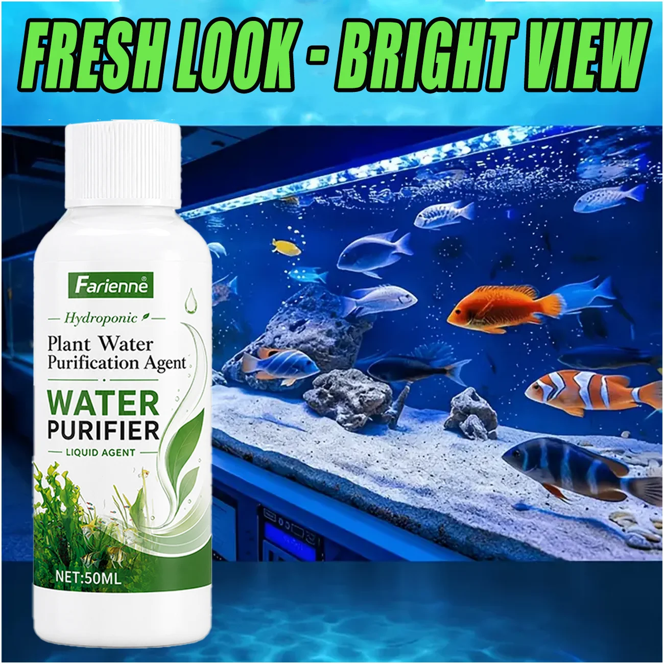 Farienne waterzuiveraar voor h - Planted Aquarium Cloudy Water recensie en prijs