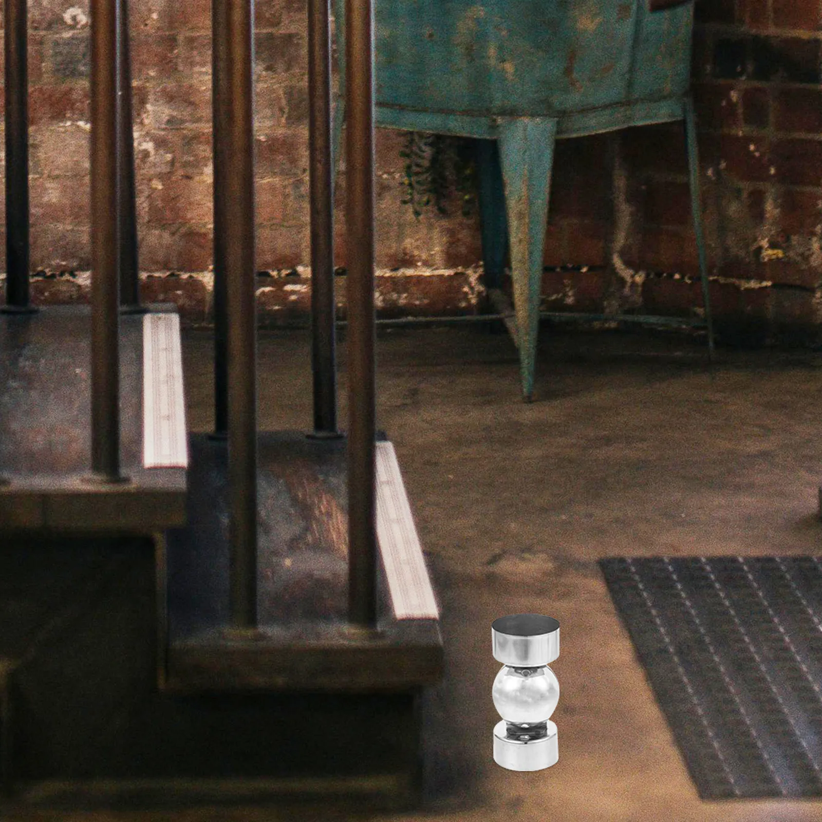 

Stainless Steel Round Handrail Connector Fitting for Stair Railing Tube Pipe Joint Multi Purpose Strong Reliable Installation