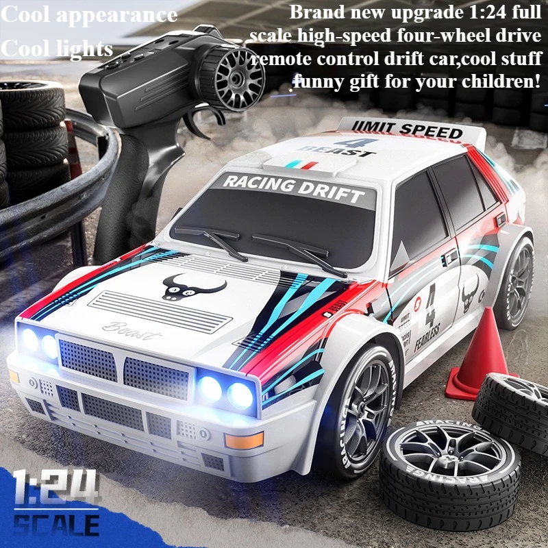 

Игрушечный автомобиль Cool Stuff, забавный подарок-1:24, высокоскоростной 4WD радиоуправляемый грузовик, автомобиль с дистанционным управлением, Kawaii Off-road Rc Drift Car, радиоуправляемые машинки, игрушки для детей