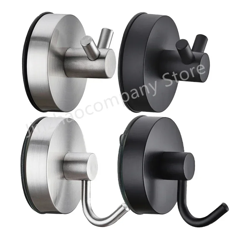 1/2/4pcs 5KGS Reusable Towel Hook Vacuum Suction Cup Hook Robe Hooks Kitchen Bathroom Home Suction Hook Hanger Accessories