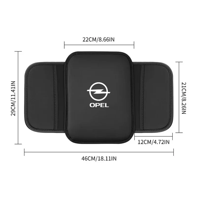 Coussin d'accoudoir de Console centrale automatique, 1 pièce, housse d'oreiller pour Opel Insignia Astra Antara Meriva Zafira H G Corsa