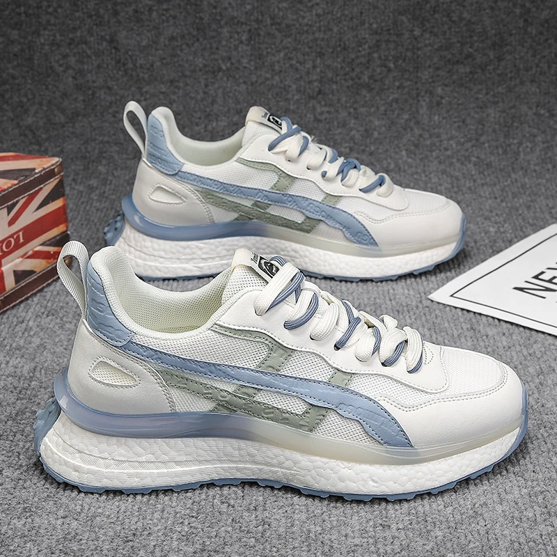 

Мужская летняя дышащая молодежная универсальная сетчатая обувь, мужская повседневная спортивная обувь Форрест Гамп, модная обувь на мягкой подошве