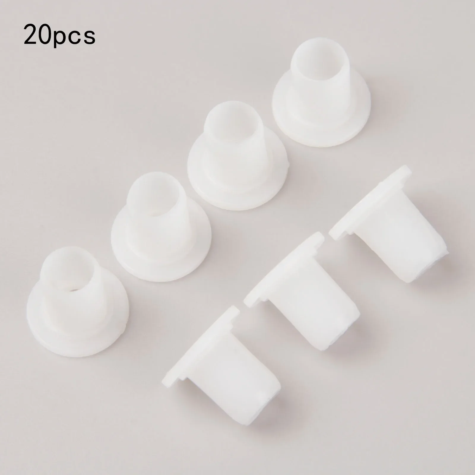 20pcs/lot Kids Roller Skate Shoes Center Bearing Bushing Spacers Side Plug Wheels Accessories Plastic Dia Inner 6mm X Outer 8mm