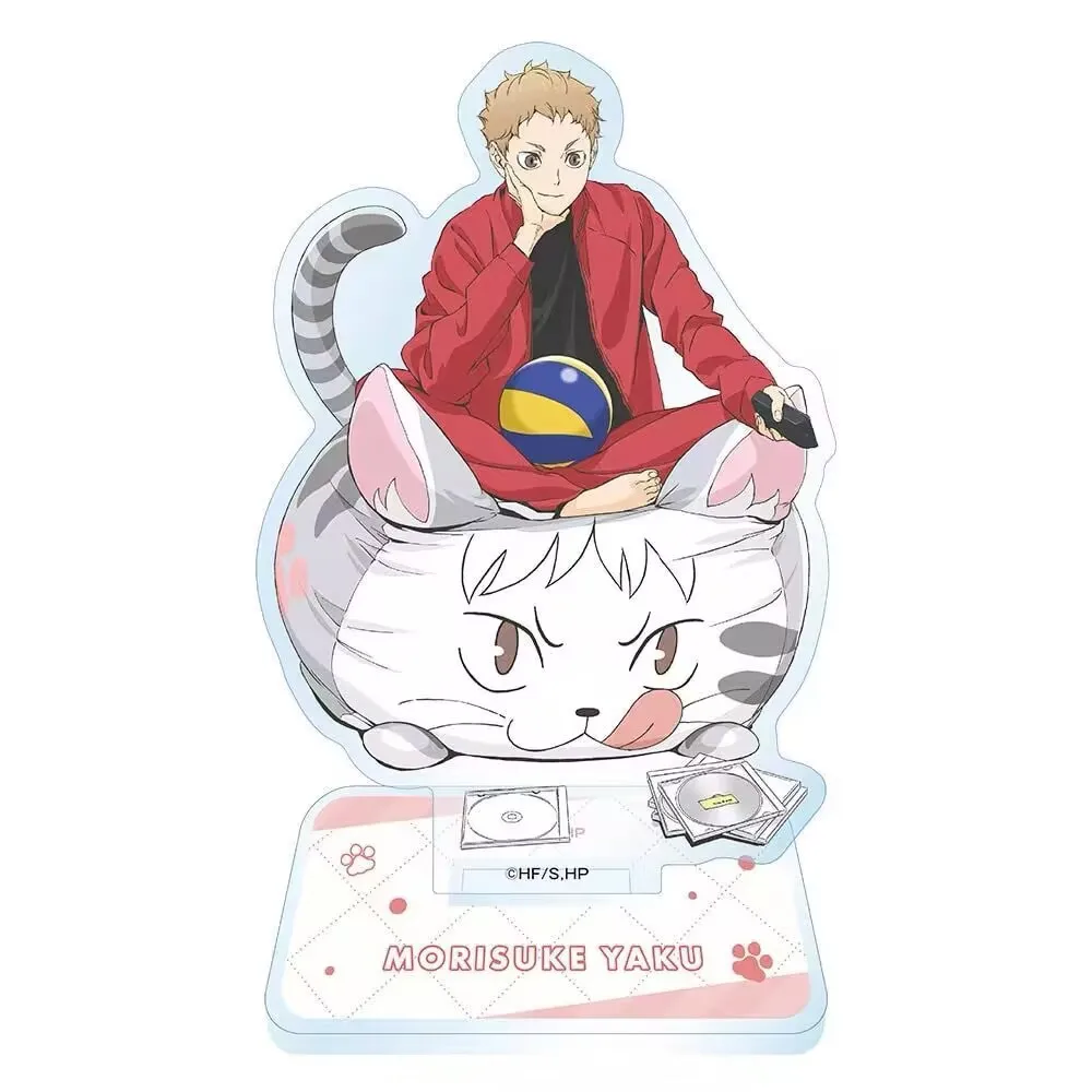 배구 소년 애니메이션 아크릴 스탠드 TOHO 데스크탑 장식품 장난감 피규어 홀더 남성과 여성 생일 선물 크리스마스 선물