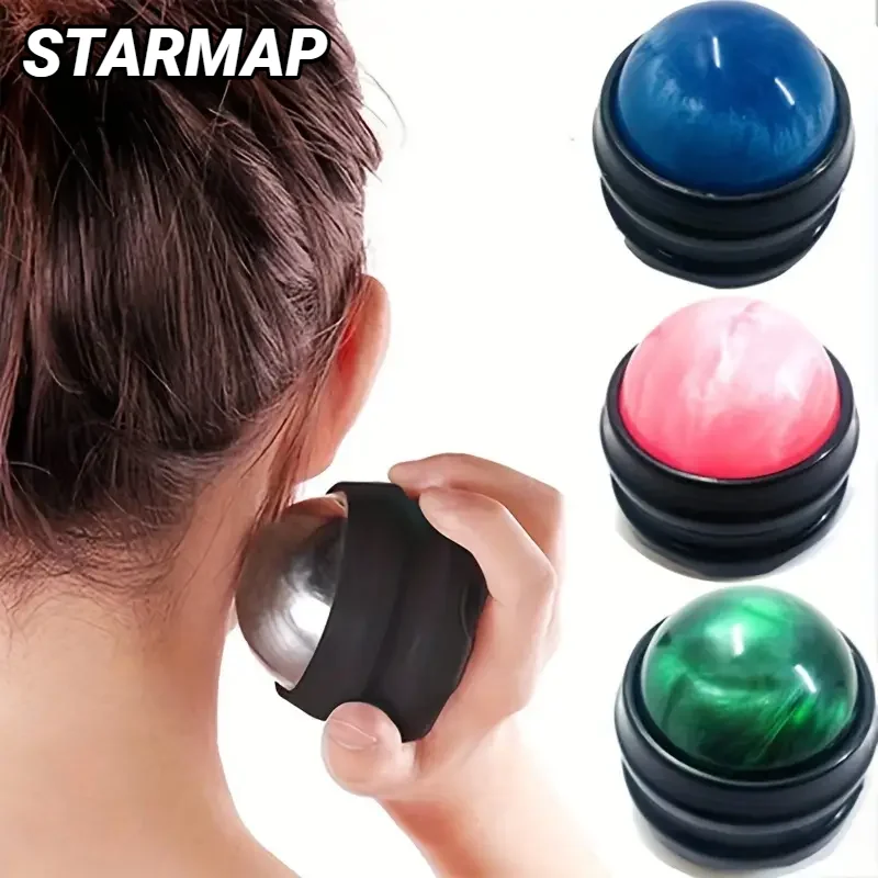Rodillo de masaje Manual para cintura y cadera, masajeador de relajación muscular para liberar estrés, terapia para aliviar el dolor corporal, pie y espalda, 1 Uds.