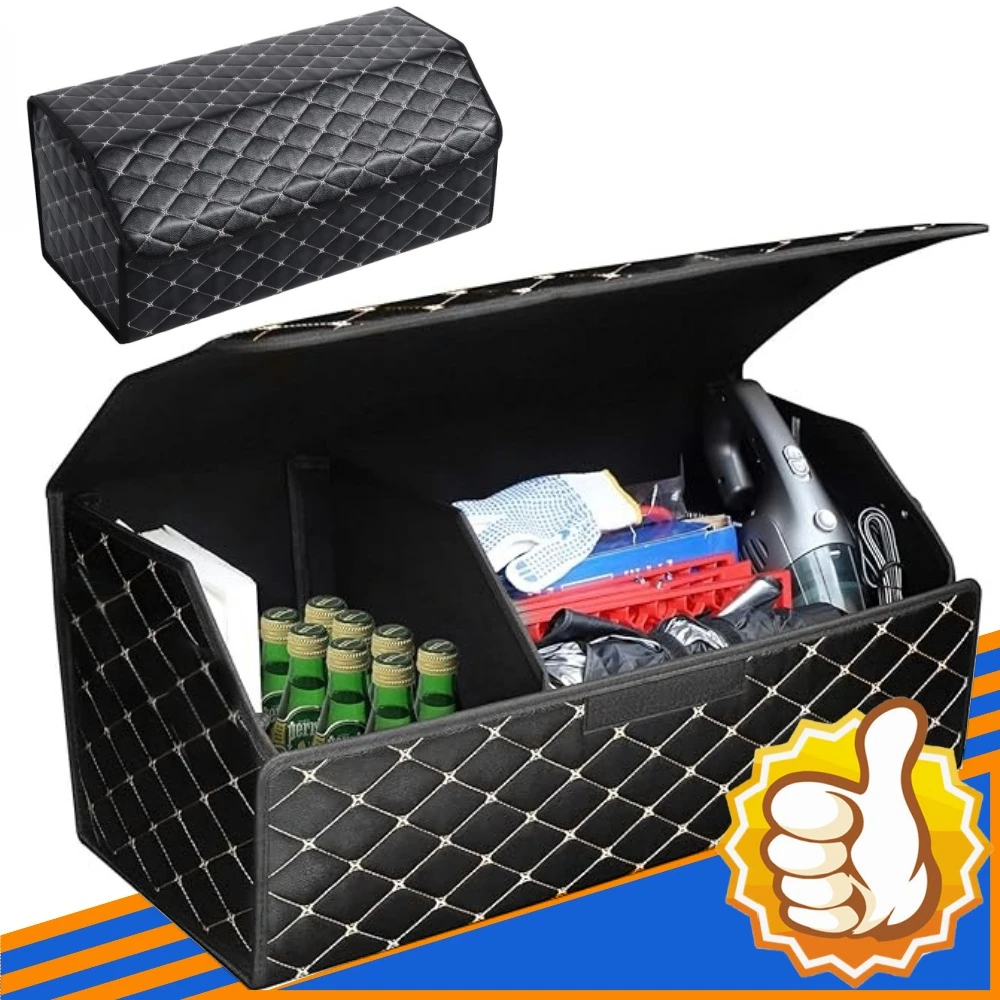 

Автомобильный вместительный ящик для хранения, водонепроницаемый складной многофункциональный автомобильный ящик для хранения с мощной нагрузкой, автомобильные аксессуары