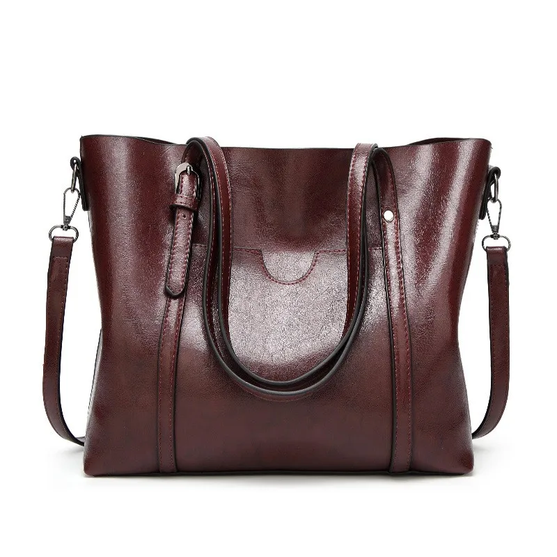 Sacos do sexo feminino de grande capacidade feitos de couro 2023 novas bolsas femininas famosa marca sacos de ombro compras e sacos de viagem