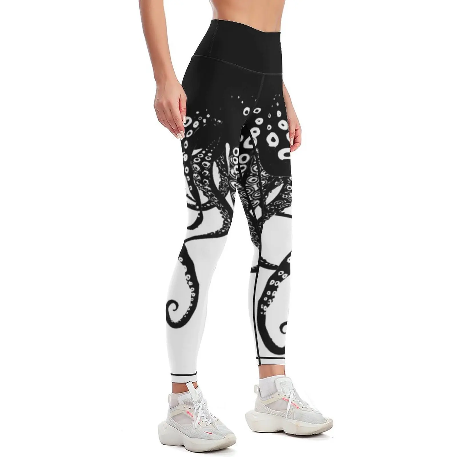 Tentacles Love Leggings high waist Women's push up Womens Leggings