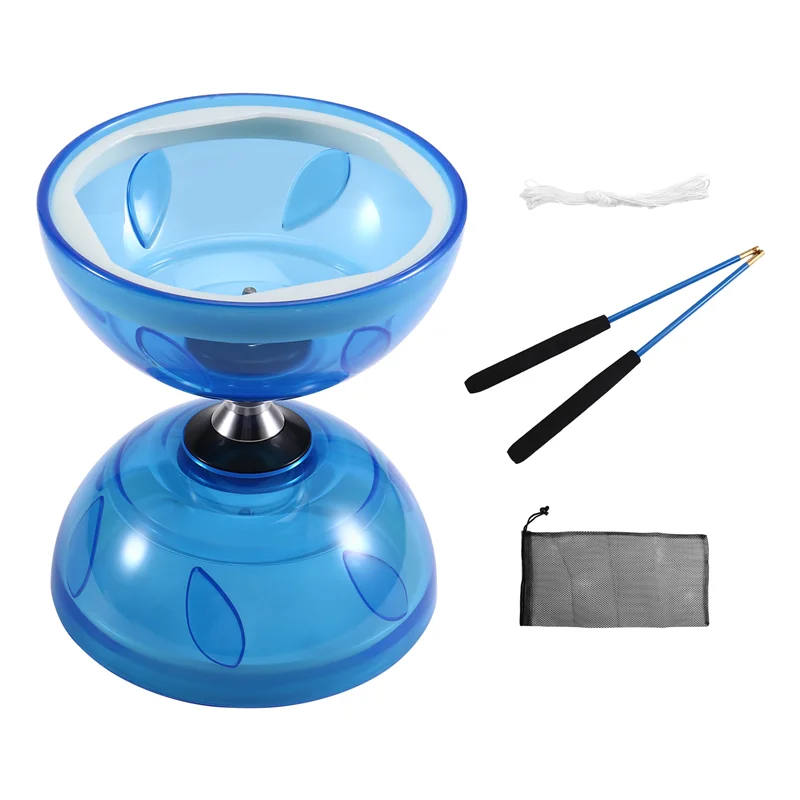 

A04F-Fiver-подшипник с двойной головкой для диаболо для Diabolo Yo-Yo, фитнеса, игр на открытом воздухе, для пожилых детей S