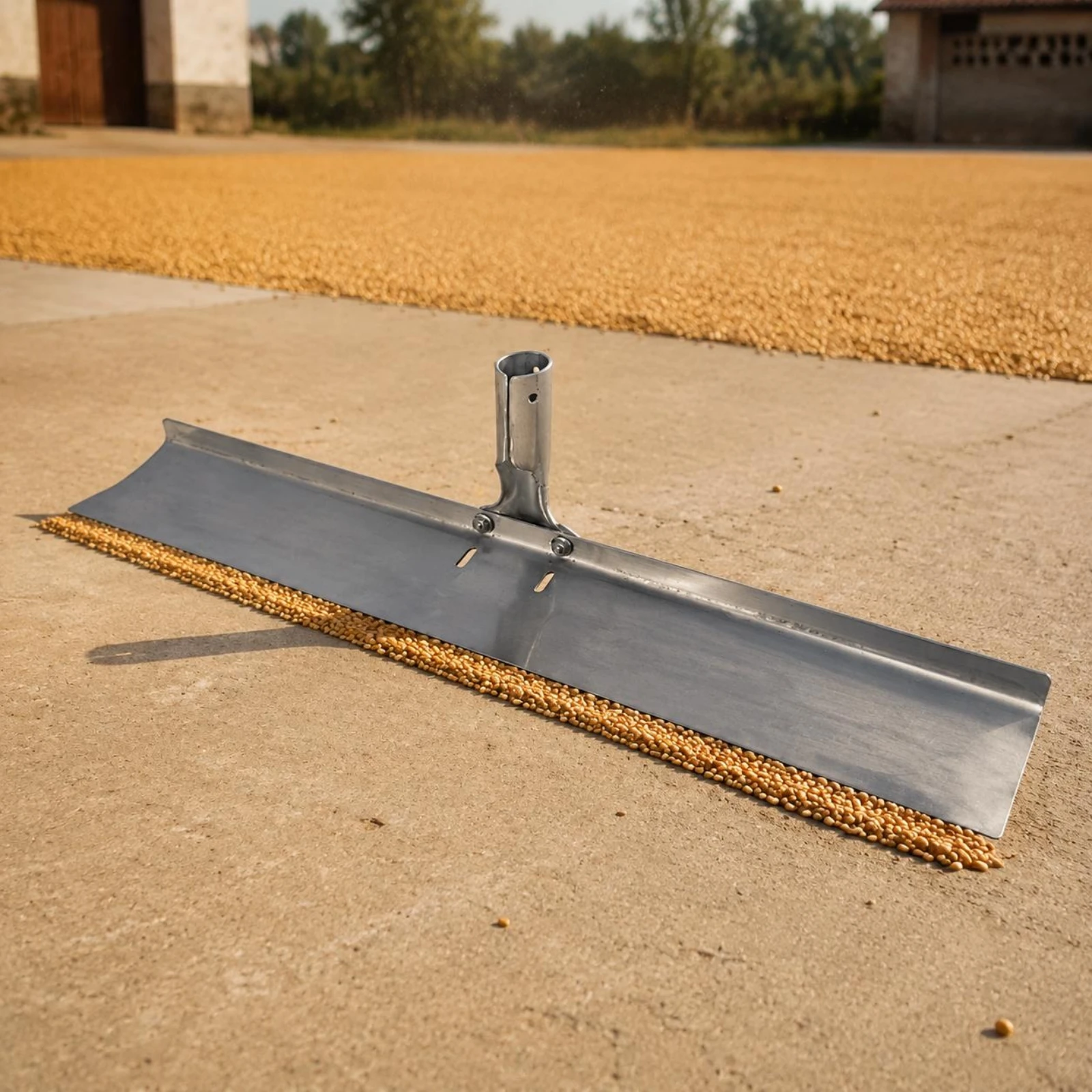 Bolt-Fastened Scraper Head Rust Resistant 304 Stainless Steel Scraper Rake Cleaning Tool Heavy Duty