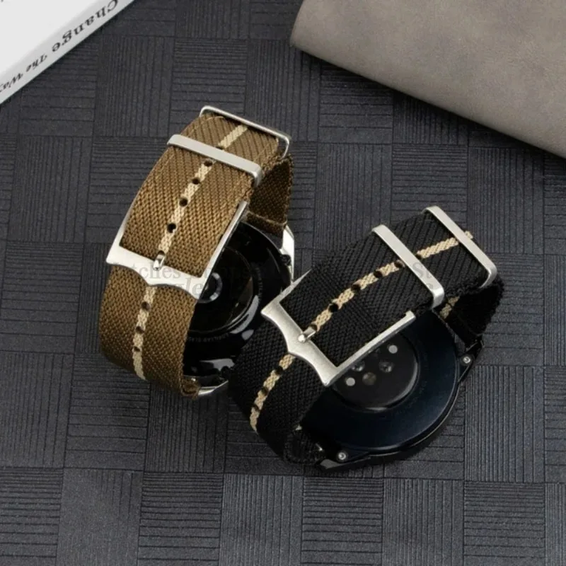 20mm 22mm Nylon Watchband Strap for Tudor for Omega Woven Canvas Fabric Band for Seiko Men Military Sport Quick Release Bracelet