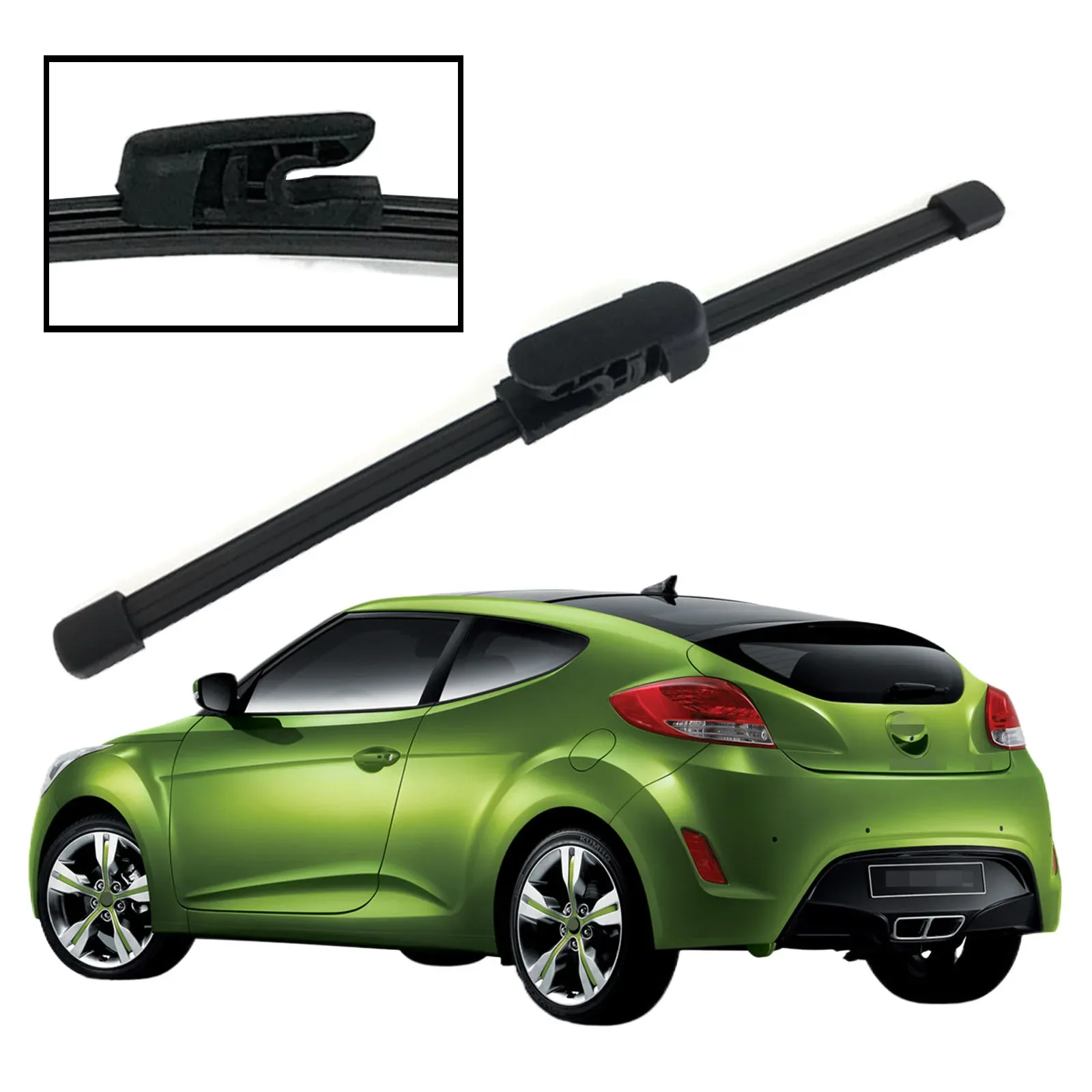 

9" Rear Windshield Windscreen Washer Wiper Blade For Hyundai Veloster MK1 2011-2018 Car Accessories Accsesories