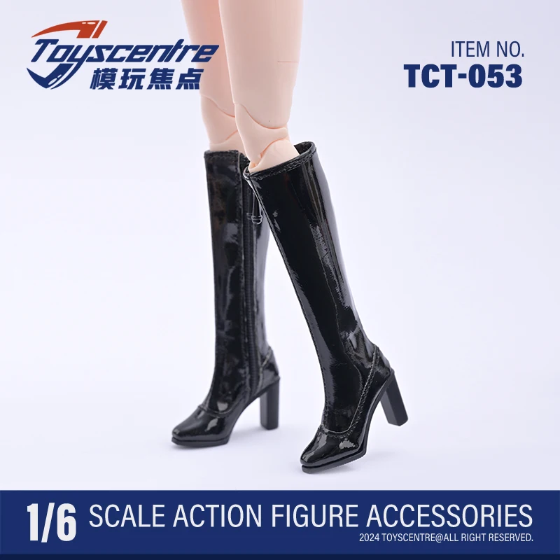 

1/6 Scale TCT-053 Women High Heel Boots with Square Toe Fashion Shoes Fit 1/6 Female Action Figures TBL S21 S16 Soldiers Dolls