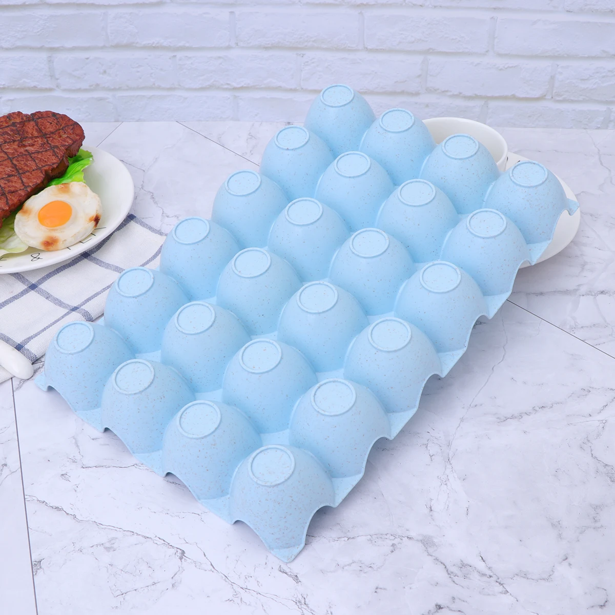

Egg Storage Box Practical Holder Refrigerator Organizer Food Breakage-proof Container