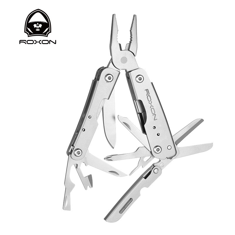  ROXON M2 14 in 1 Mini Multitool Small Lightweight with Folding Scissors Mini Storm 