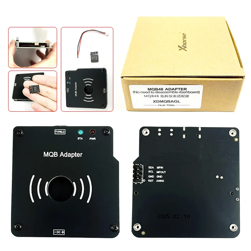 

Xhorse MLB MQB48 Key Programmer Adaptor 2024 Add Key No Need To Disassemble Dashboard For VVDI MLB TOOL