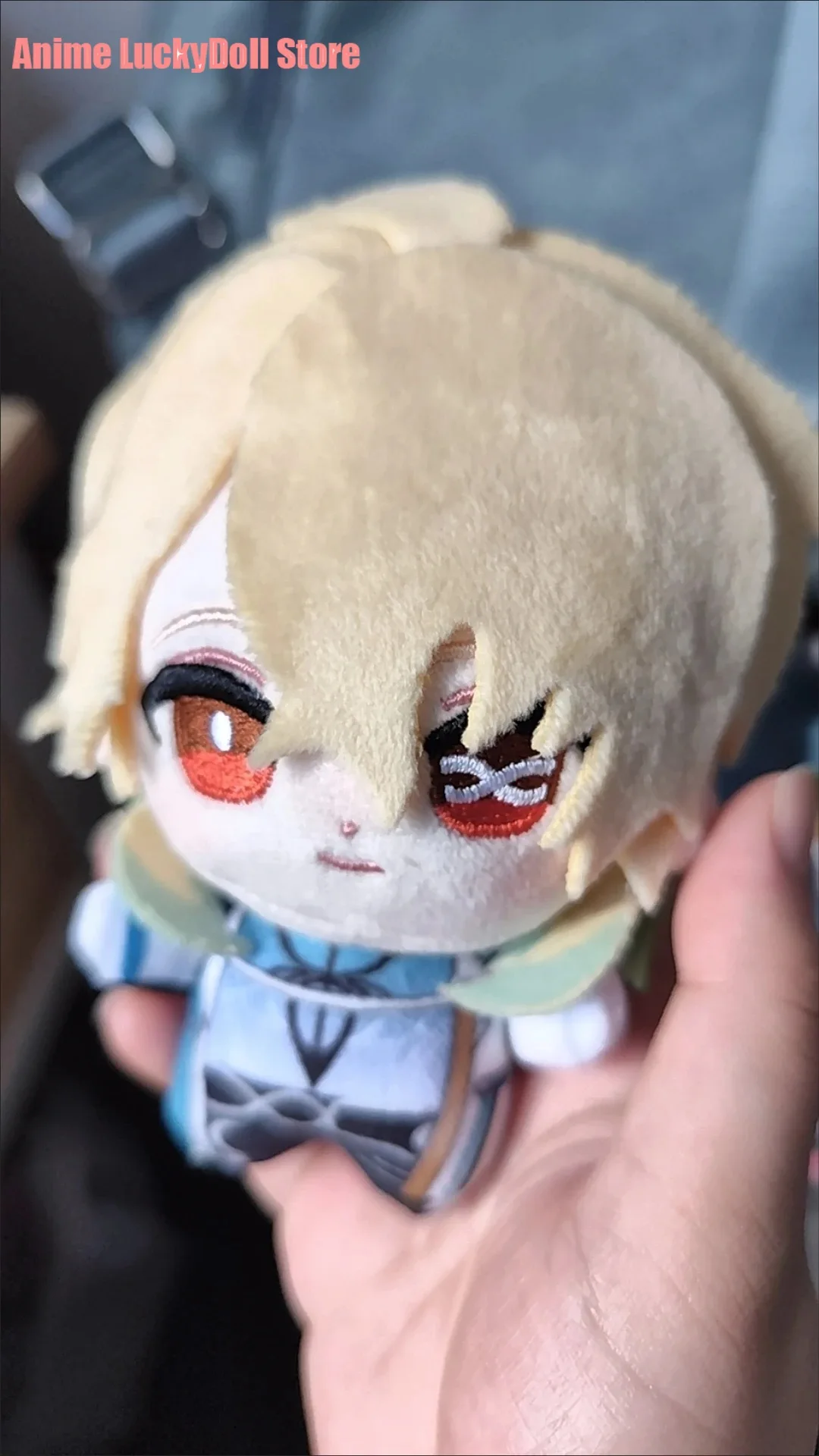 

Cute LUUK HCRSSCN Wuthering Waves 10cm Game Mini Doll Figure Plush Toy Stuffed Plushies Puppet keychain Backpack Pendant Gifts