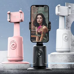 360 Rotation Auto Phone Stand Shooting Face Tracking Gimbal Camera Phone Holder for Video Photo Live