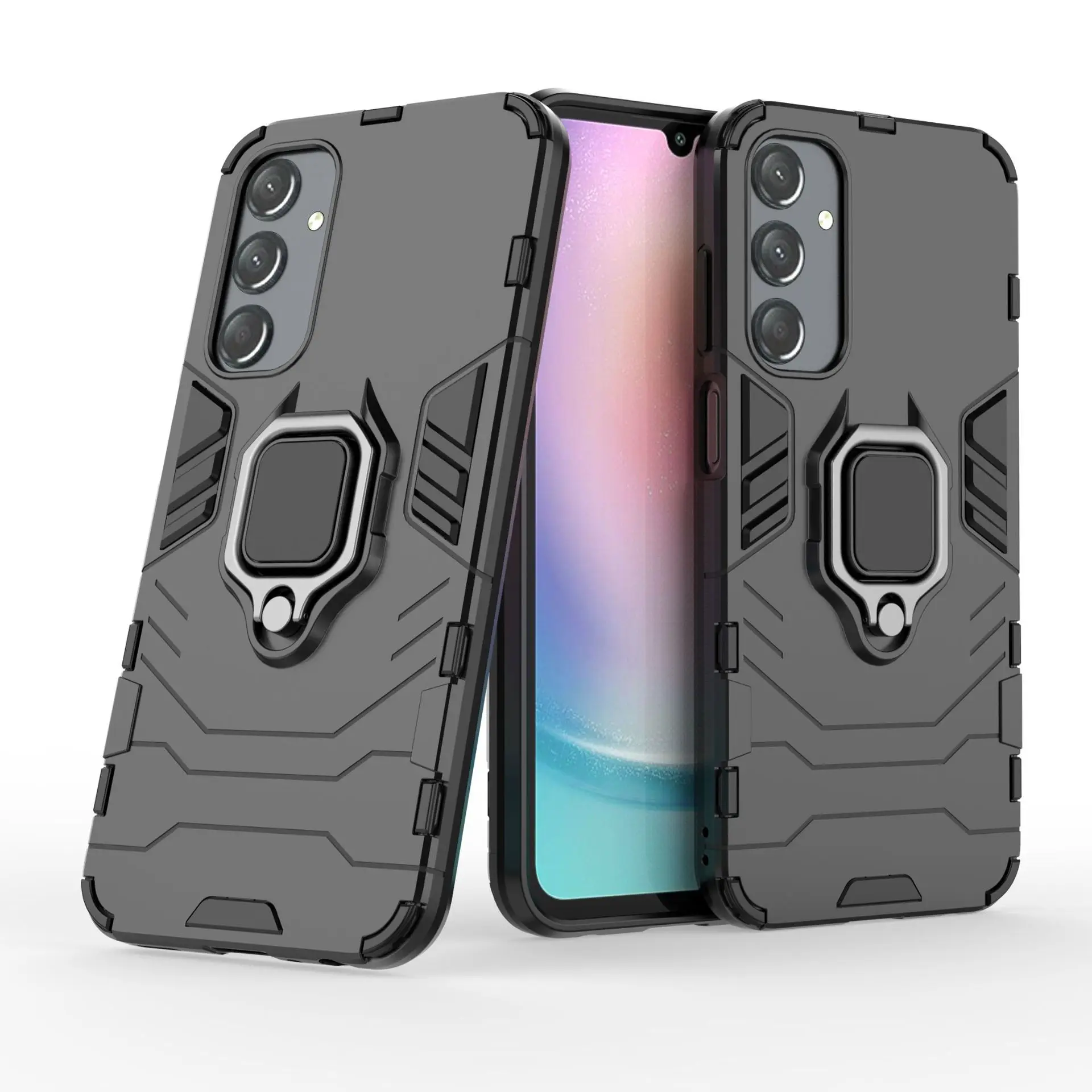 

Magnetic Ring Case for Samsung Galaxy A55 5G A35 A25 A15 A05 A05s A06 A16 A26 A36 A56 Funda Capa Shockproof Stand Phone Cover