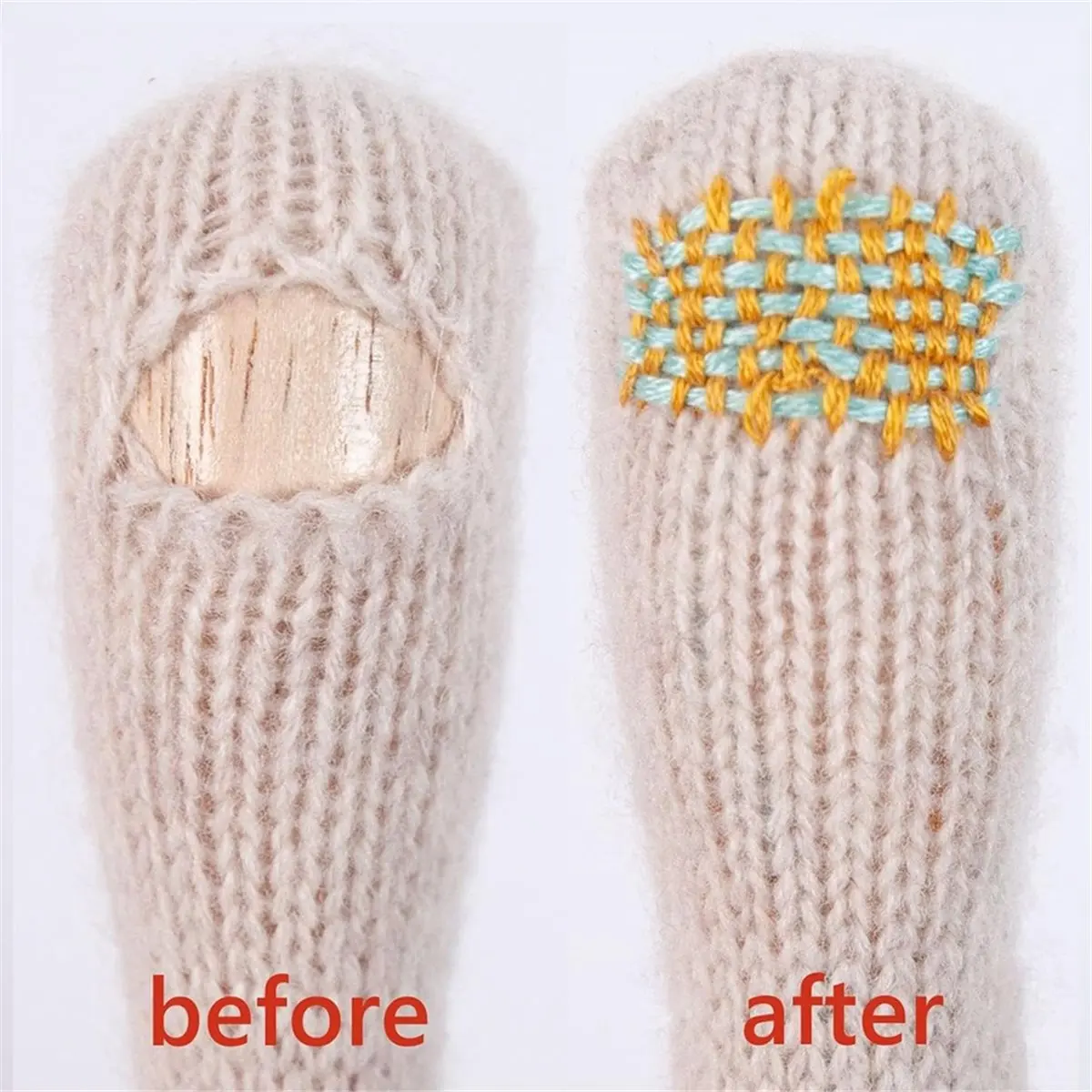 DT38 Darning Tool - Portable Craft Supplies -Knit Sock Repair Patch Darning Egg,for Sewing Knitting Patchmaking Weaving Glove