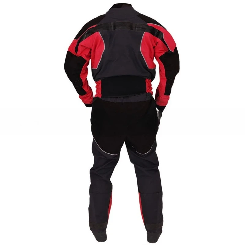 Dry diving suit men's one-piece waterproof and cold-resistant flood control fire rip water rescue suit