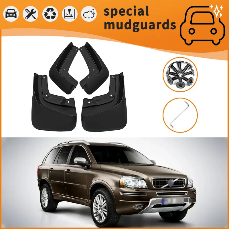 

For 05-23 Volvo XC90 60 40 C30 Mudguards Fender Mudflaps Front Rear Flares Splash Guards Cover Car Accessorie