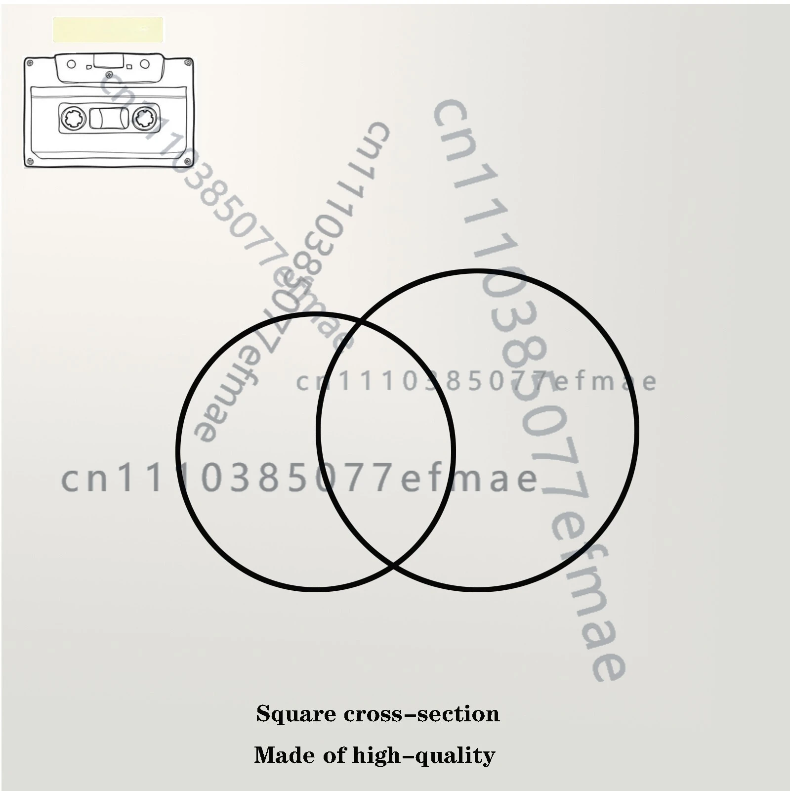 Set Of 2 Belts For …