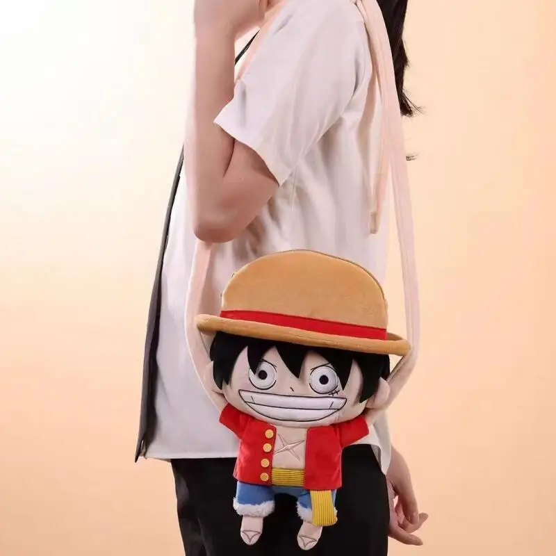 New One Piece Plush Shoulder Bag Creativity Long Arm Plush Crossbody Bag Portable Large Capacity Zipper Storage Bag Friend Gift view 4