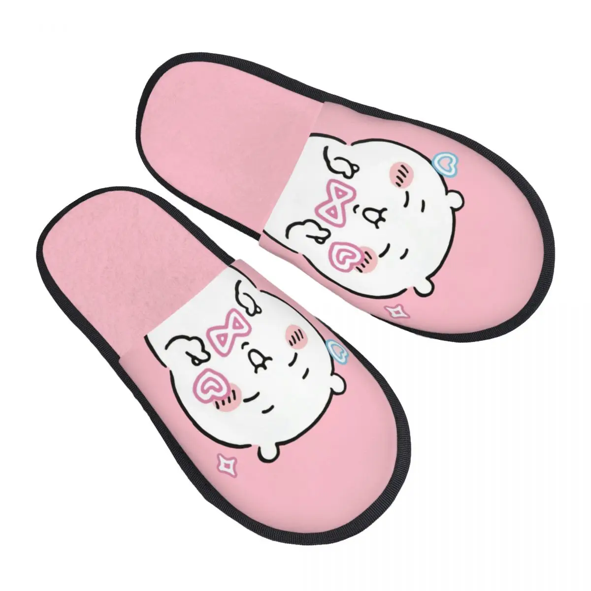 

Изготовленные на заказ домашние тапочки из мягкой пены с эффектом памяти Chiikawa, женские удобные теплые нескользящие тапочки