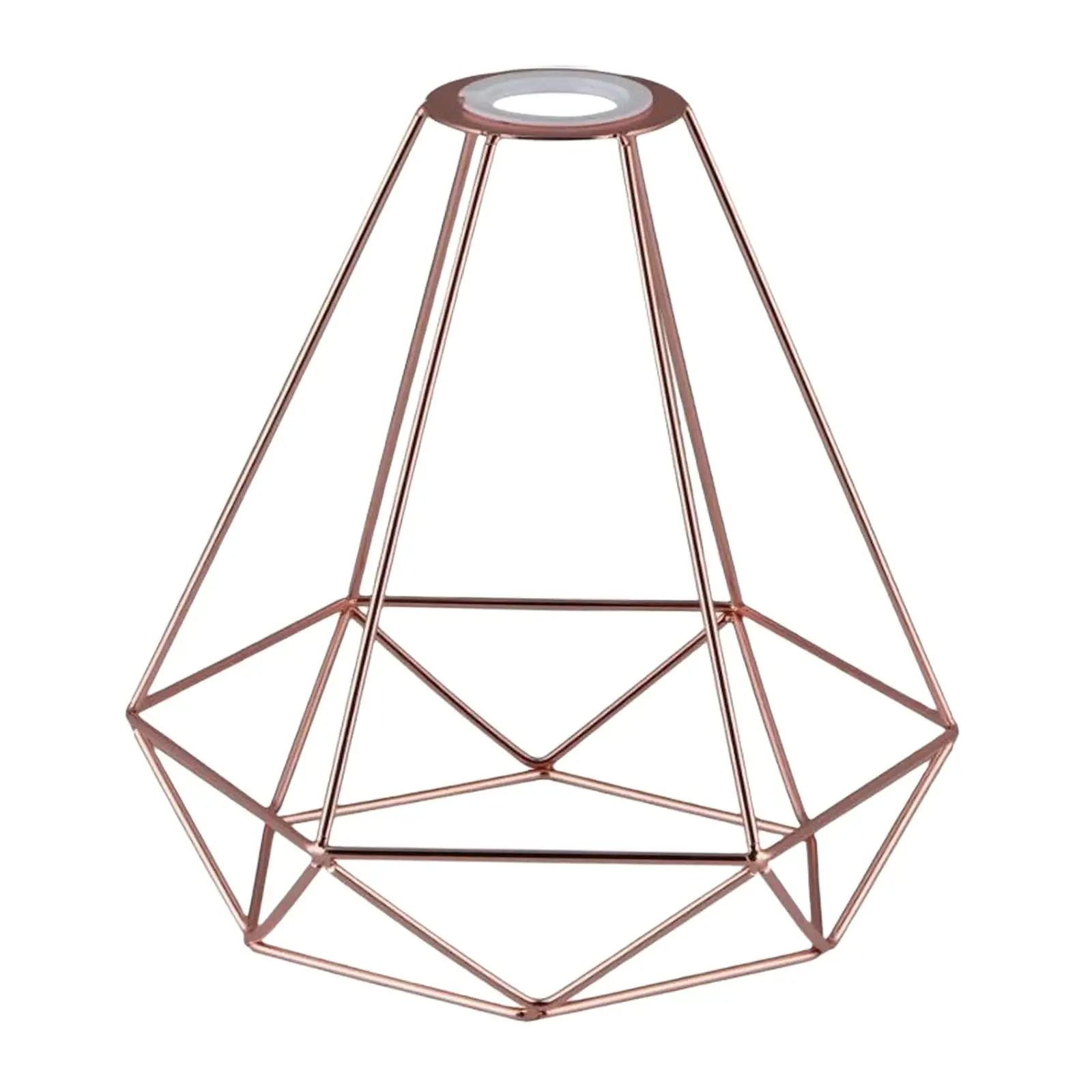 Pendant Lampshade Diamond Shape Practical Industrial Decor Wire for Ceiling