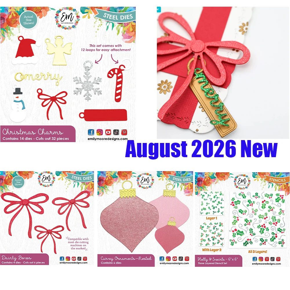 Candle Sachet - Curvy Ornament Nested Die 2026 New