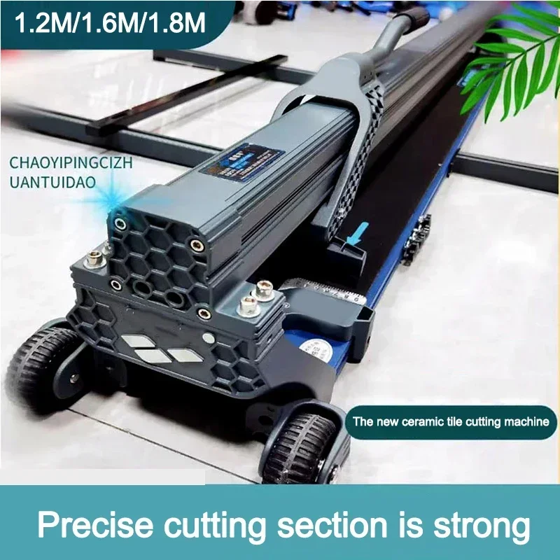 Hot sales  Cutting Machine 1.2 M Of Water Knife Track Push Broaches Manual Desktop Tile Slate Cutter Cutting Tools 45 Degree