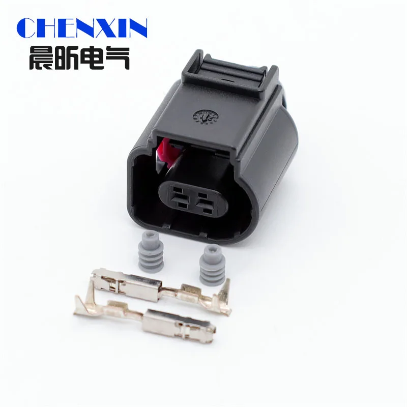 2 Pin Temperature Compressor Sensor Connector Plug 8K0973702D Octavia Seat Toledo 8K0 973 702