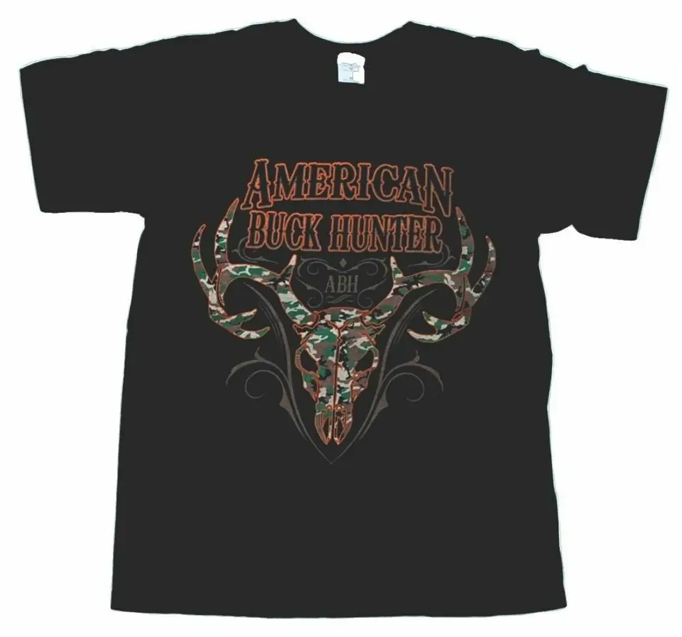 American Buck Hunter Black t shirt  SHIPS FAST Limited Supply !!!!!!