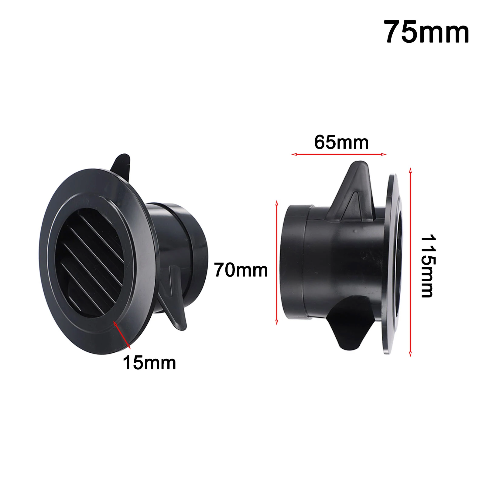 

Panel Width Grille Cover Grille Cover Grille Cover Ventilation Hose ABS Round Ventilation Hose Grille Cover Easy Installation