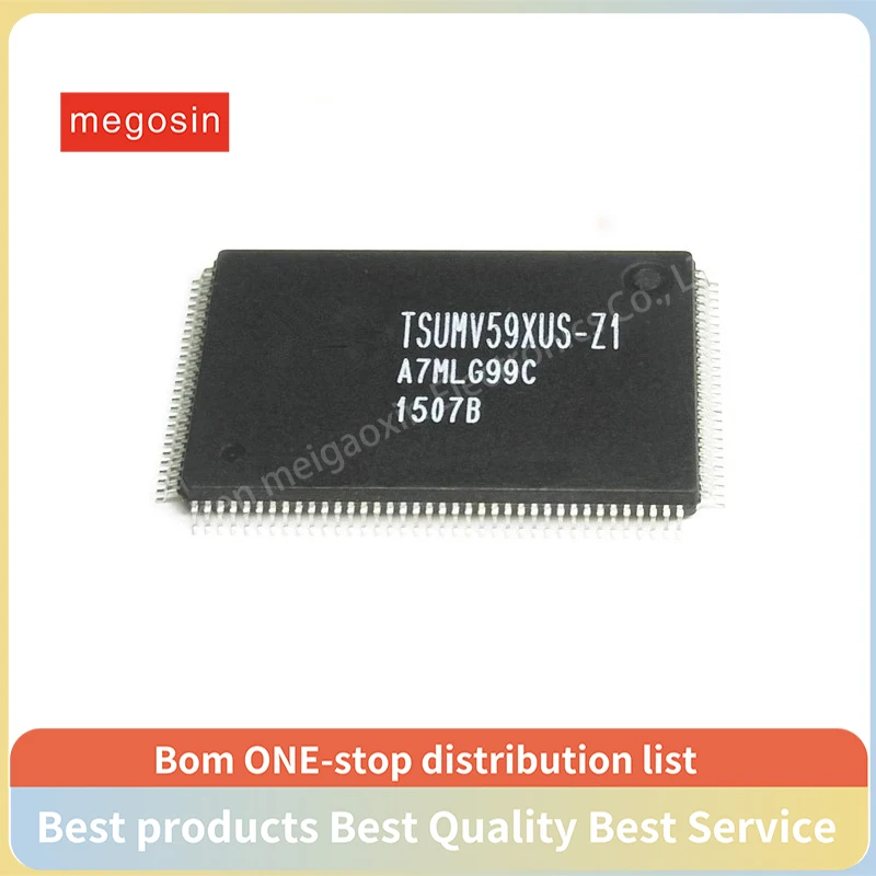 1pcs/lot TSUMV59XUS-Z1 TSUMV59XUS TQFP64 Digital processing microcontroller IC chips in stock