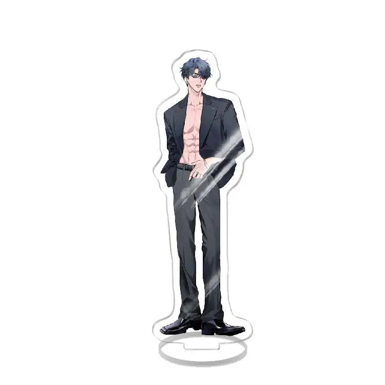 Acrylic Manwha Sketch Couple Stand Model Plate Decoration Desk Figure Display Game Related Products Gift Animation Products