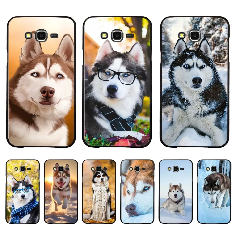 Husky animal Mousepad For Samsung J 7 plus 7core J7 neo J6 plus prime J6 J4 J5 Mobile Cover