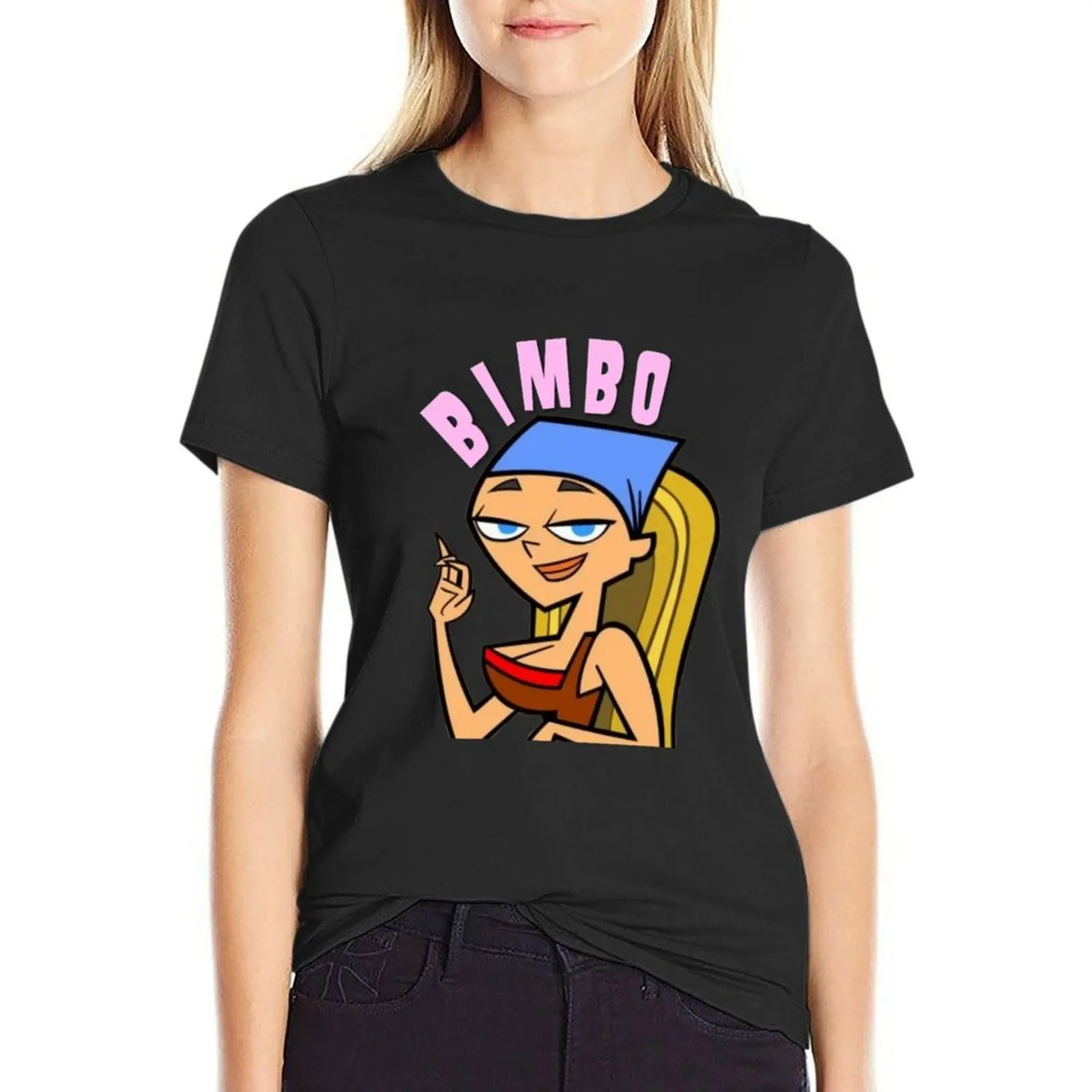 

Total Drama Island - Lindsay T-Shirt sublime Blouse Aesthetic clothing plus size tops Women's cotton t-shirt